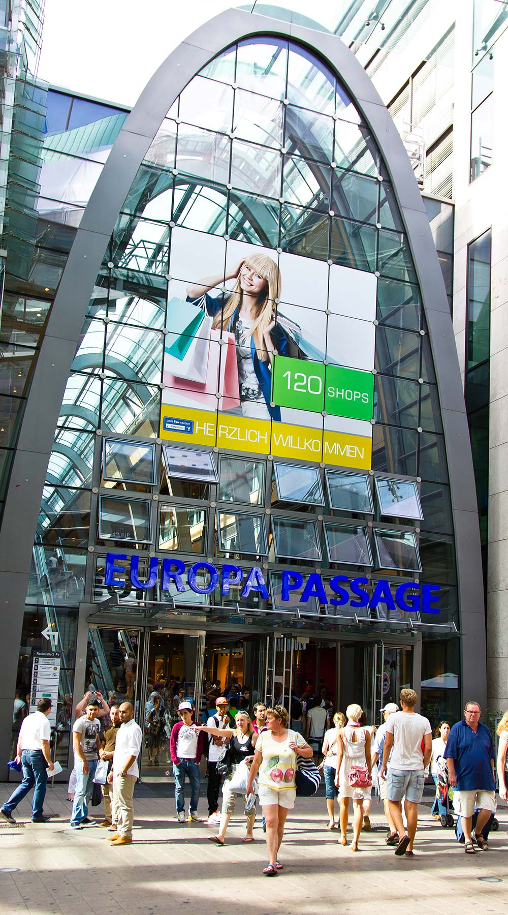 ECE Shopping Center Europa Passage.